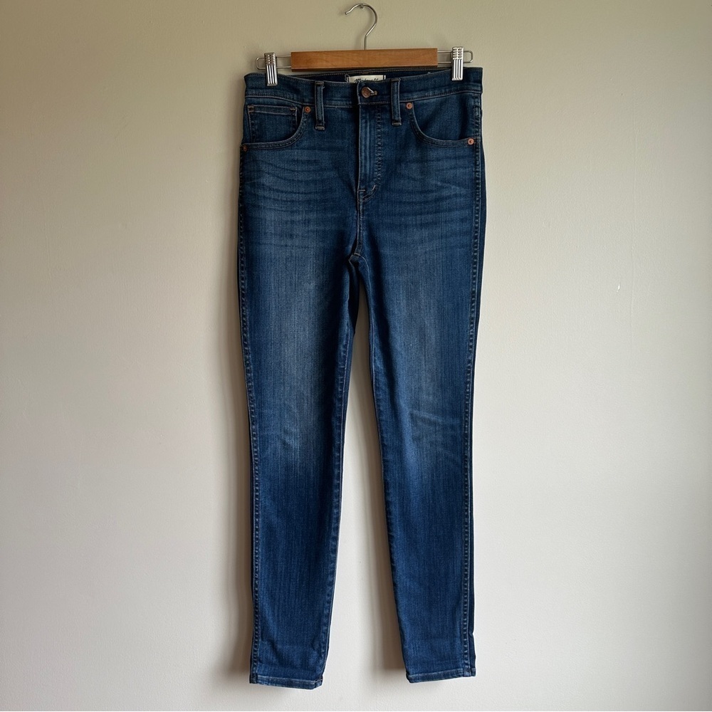 Madewell Medium Wash 10” Highrise Skinny Jeans